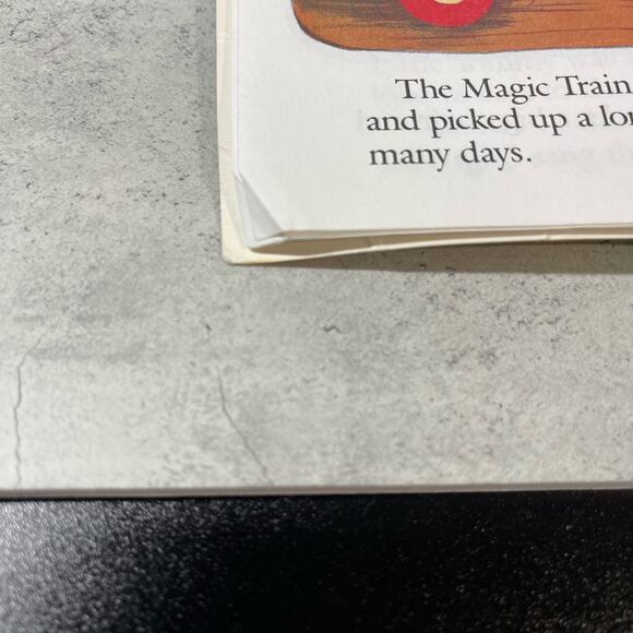 The Magic Train by Susan McClanahan French - 1992 - Illustrated by Patty Lunn - Picture 7 of 8